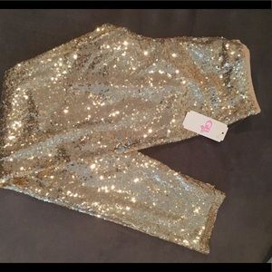 GIanni Bini Jr Sequin Leggings
